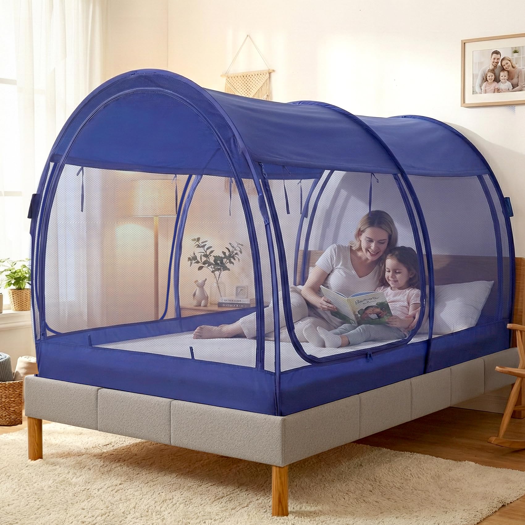 アウトドア寝具 yoshino MagicDuvet LEEDOR Mosquito Net Bed Canopy Indoor Privacy Fort Dream Tent for